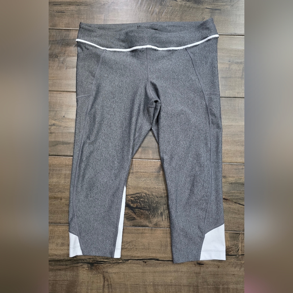 Under Armour Gray and White Joggers